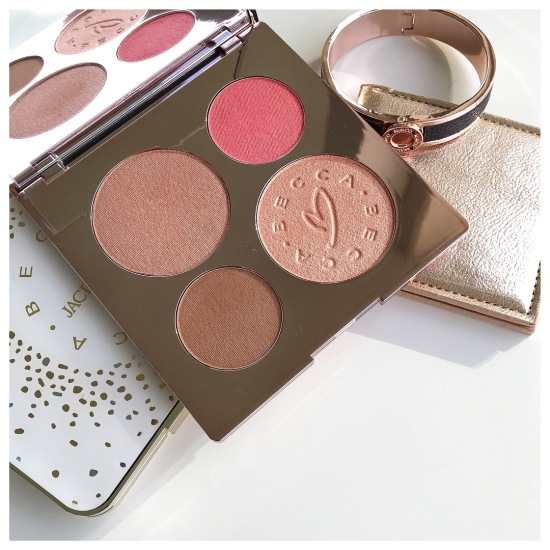 Becca Cosmetics Chrissy Teigen Glow Face Palette Review Swatches Swatch