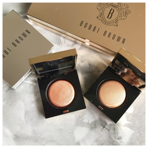 Bobbi Brown Luxe Eyeshadows Review Swatches Swatch Overheated Melting Point Sun Flare